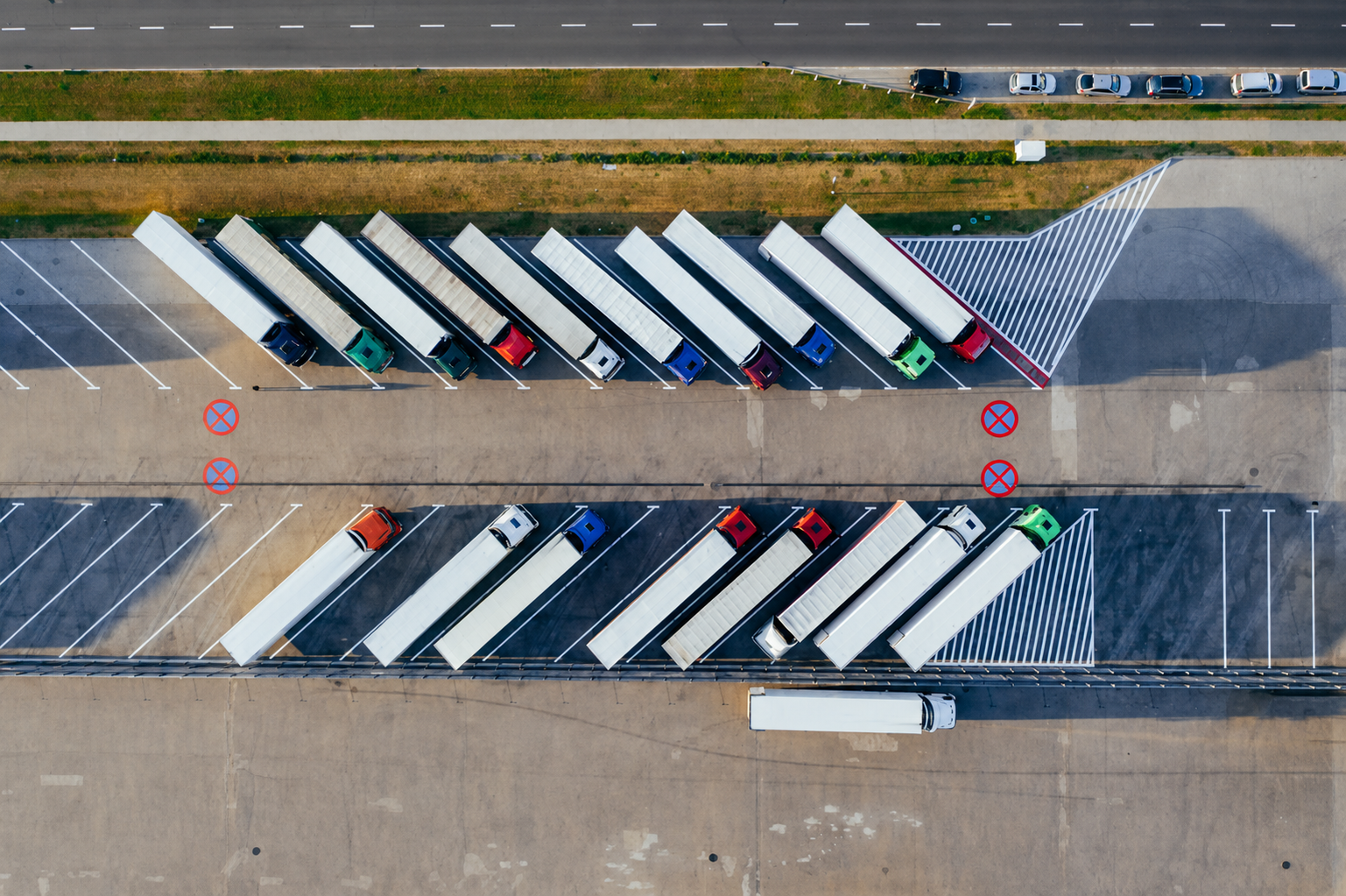 Logistics operations at port