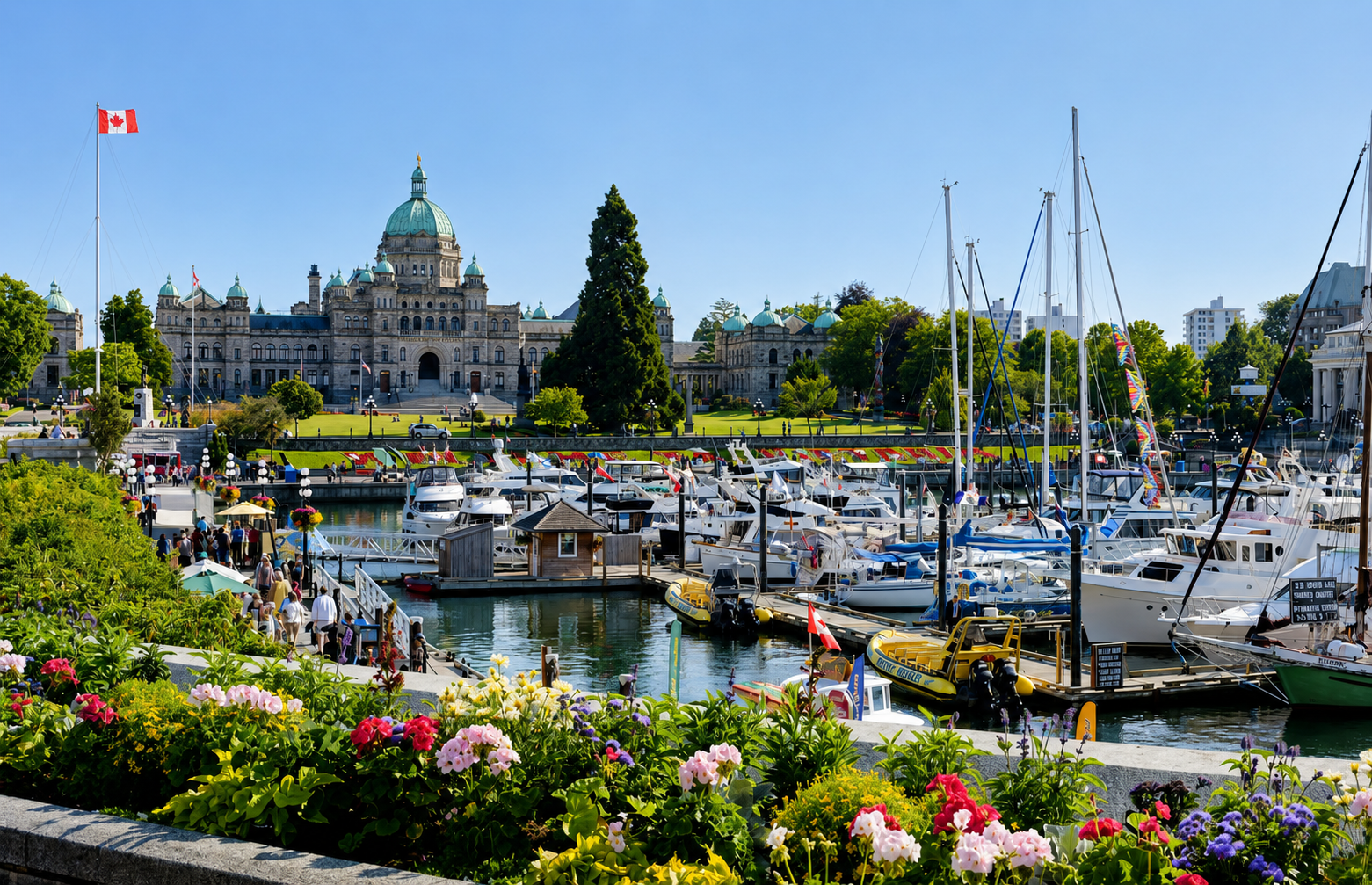 Victoria, British Columbia harbour